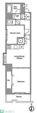 ワコーレ第二板橋の物件間取画像
